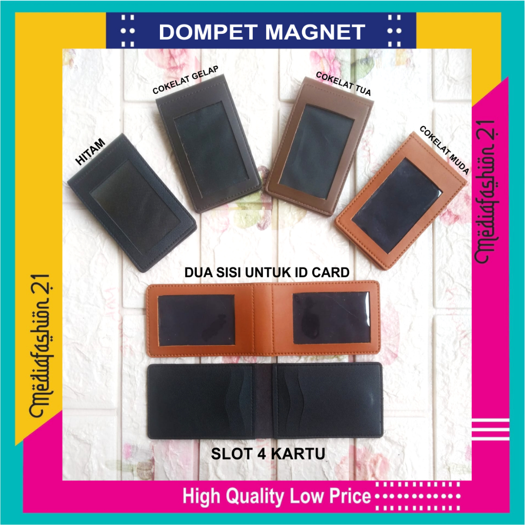 

Dompet Id Card Saku Magnet