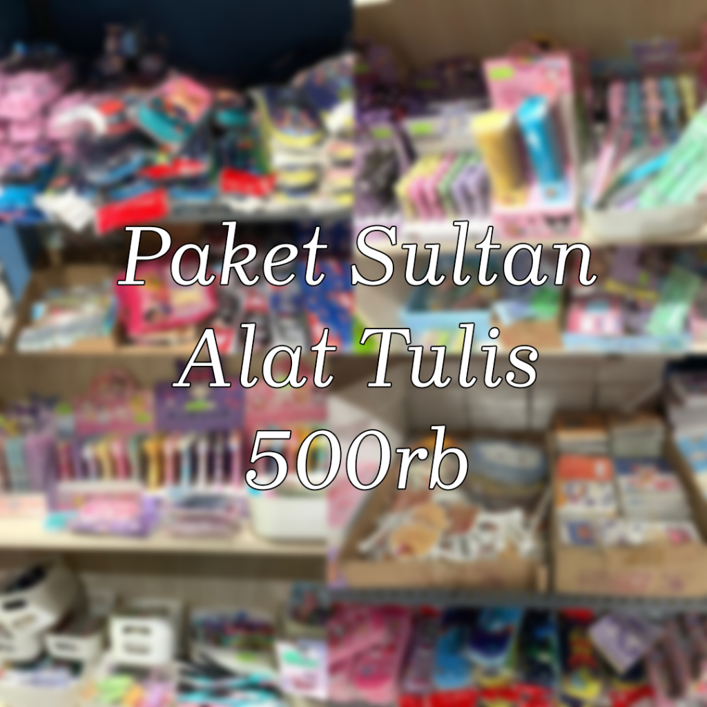 

Paket Sultan Alat Tulis 500rb Bebas Pilih JojoFunShop