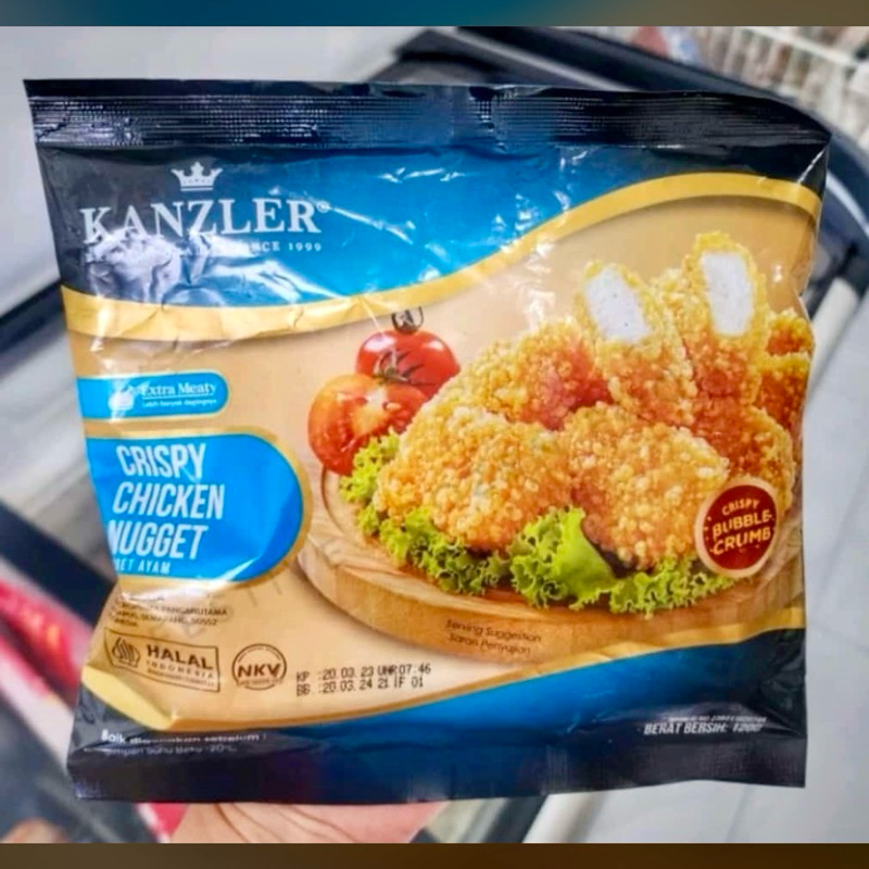 

Kanzler Nugget Crispy @120g & 450g
