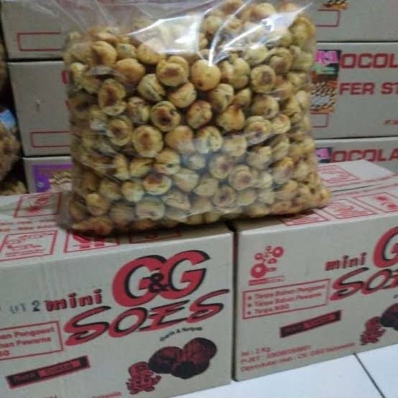 

soes coklat isi 250gr / kue sus kering isi coklat