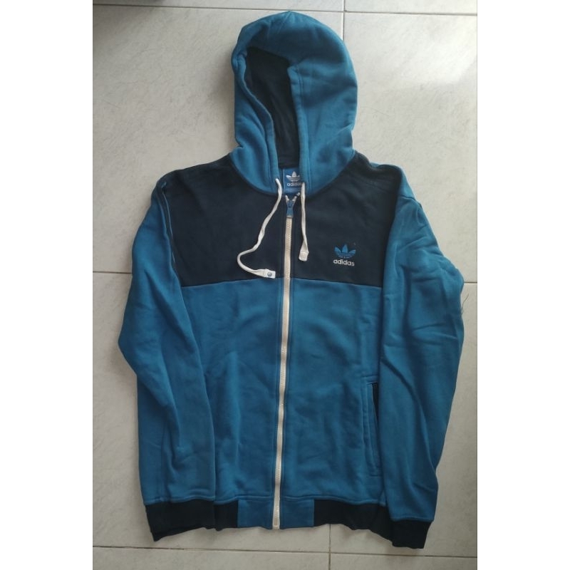 Zipper Hoodie Adidas Second Original