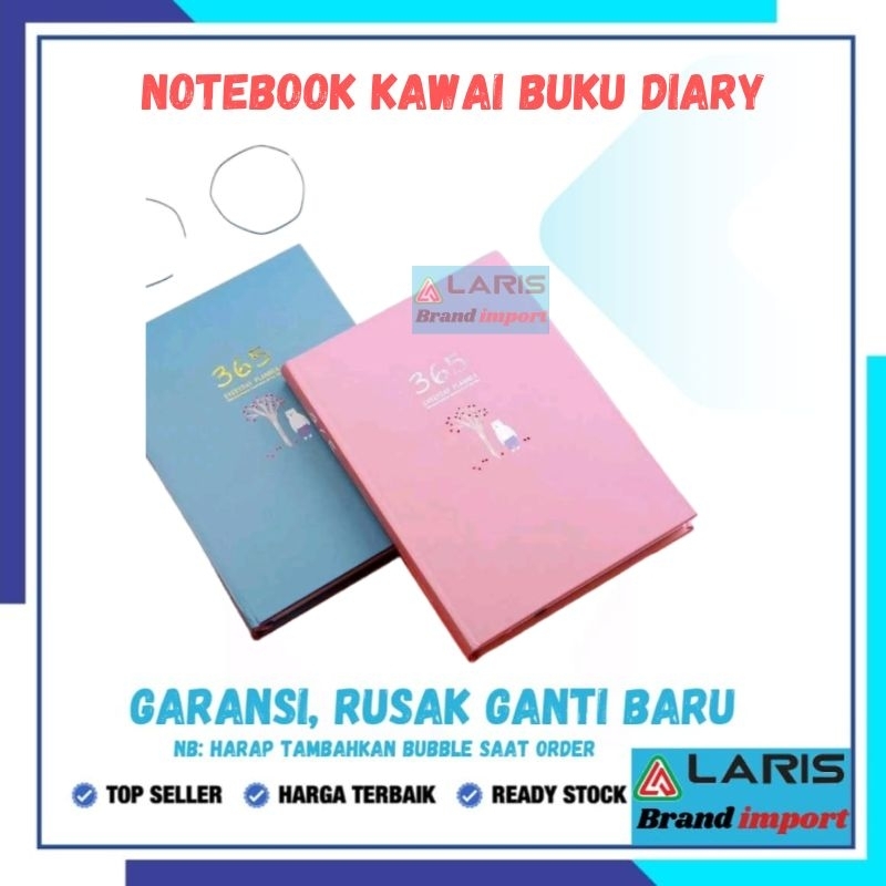 

Notebook Kawaii Buku Diary 365 Hari kalender buku harian jurnal buku jadwal alat tulis kantor Aksesori kantor Primal DingDongTu Buku Diary 365 Hari Daily Journal Hardcover Book 128 Page - DDT-4083-32