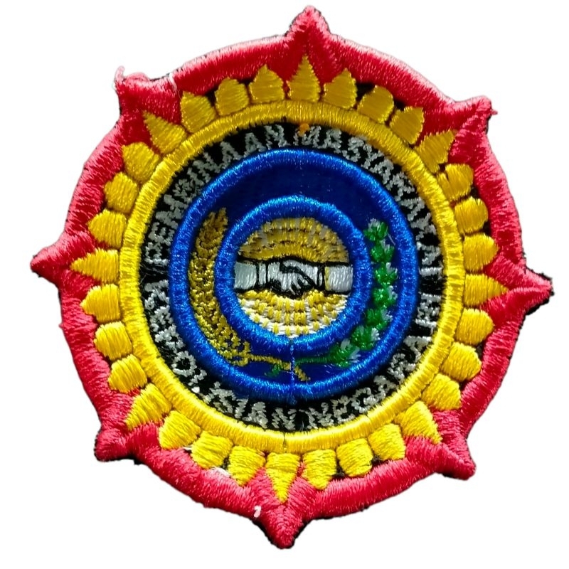 ATRIBUT POLRI / BET POLRI / BREVET POLRI BORDIR TIMBUL HARGA SATUAN PIN BINMAS