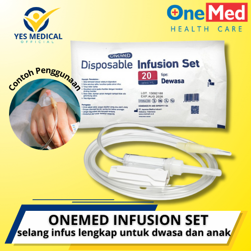 Infus Set Dewasa OneMed Infus Set Anak Onemed