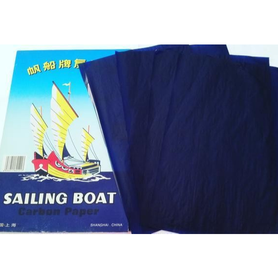 

(Pcs) SAILING BOAT - Kertas Karbon / Carbon Paper Single Biru