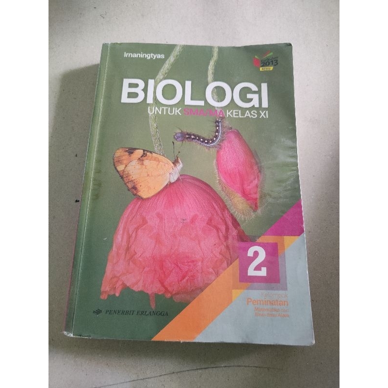buku biologi kelas 11/ buku bekas/ buku ORI/ buku kelas 11