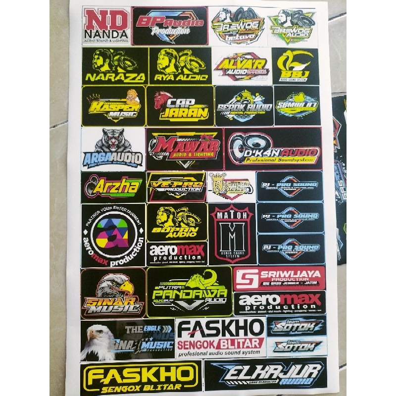 

STIKER SOUND | STIKER AUDIO | STIKER SOUNDSYSTEM | STIKER CROMO | STIKER PACK | STIKER 1 LEMBAR