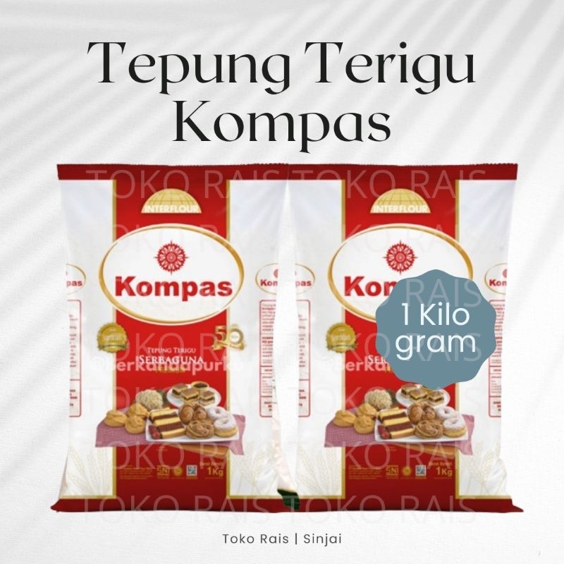 

Tepung Terigu KOMPAS 1kg