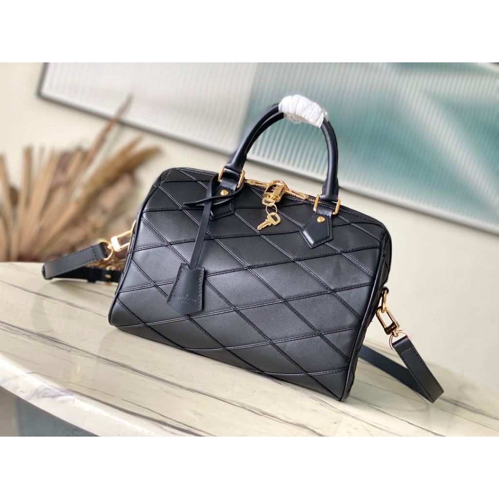 Original Top Louis Vuitton Speedy Bandouli è re 25 Handbag LV Pillow Bag