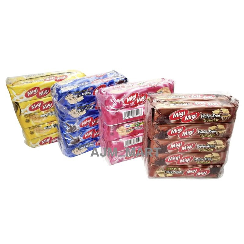 

Migi Migi Wafer Krim isi 10 Bks @10gr