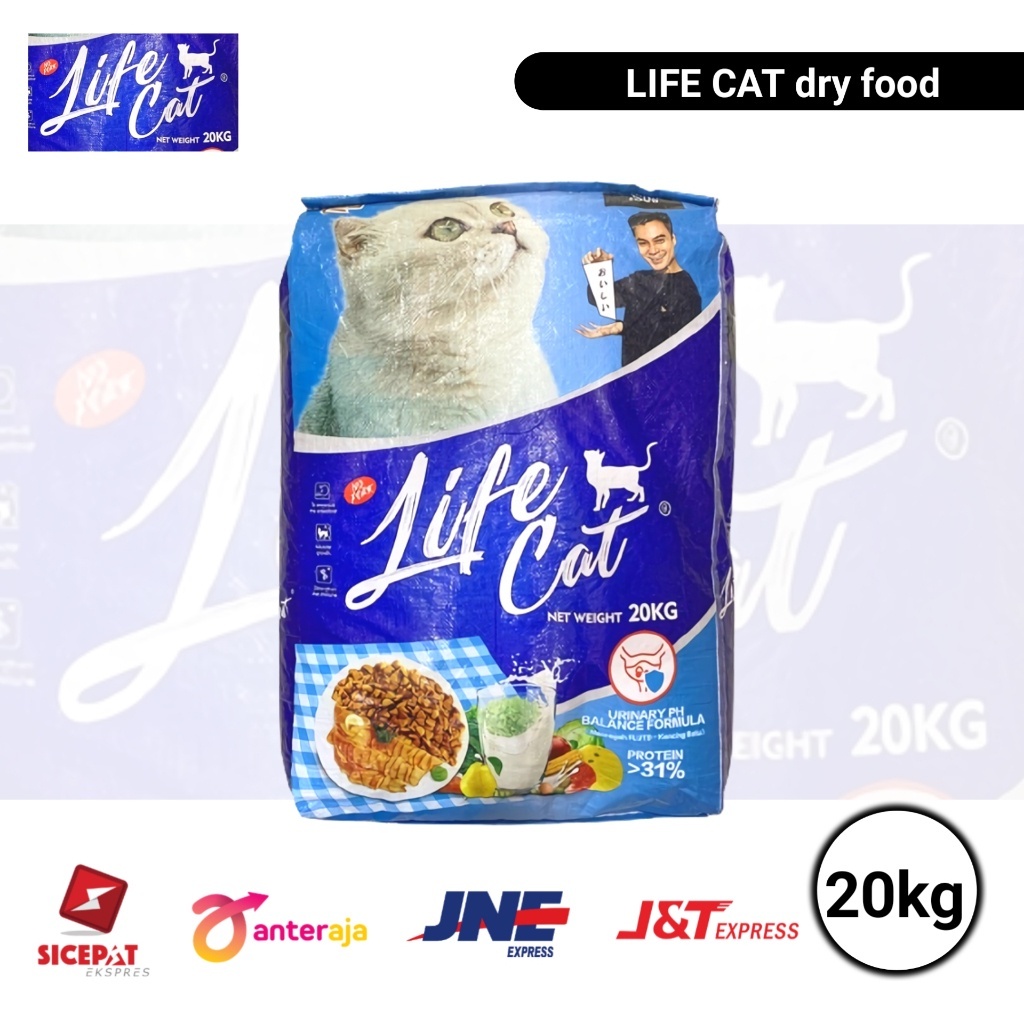 Life Cat 20Kg - Makanan Kucing Premium Life Cat 20 Kg - Cat Food