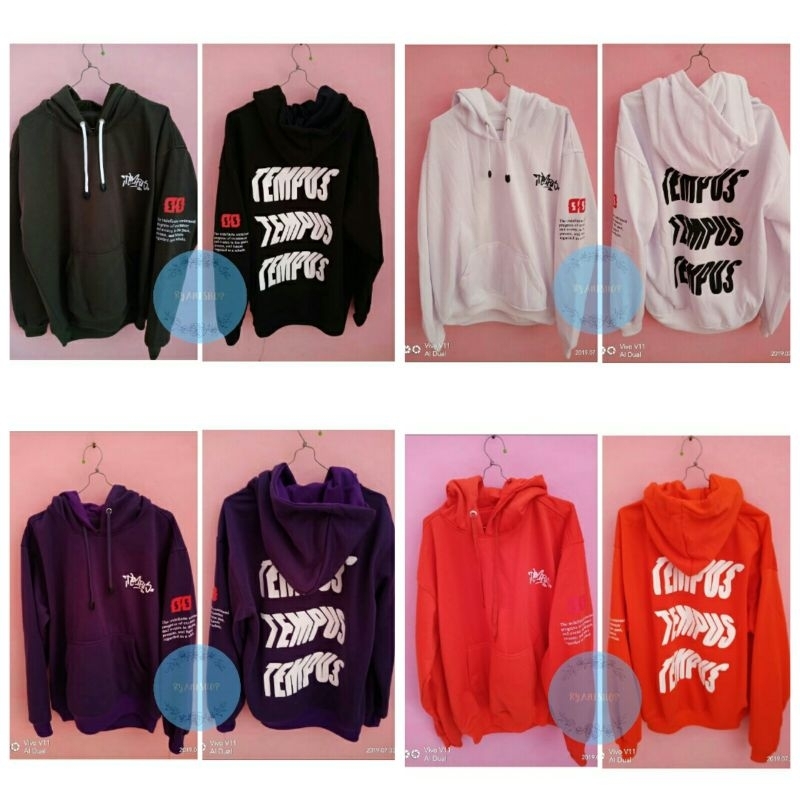 HOODIE UNOFFICIAL TEMPUS DH SUPER JUNIOR ELF SJ LOGO SIWON LEETEUK YESUNG KYUHYUN RYEOWOOK DONGHAE E
