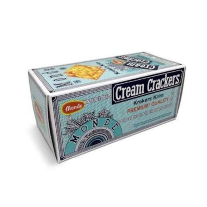 

Biskuit Monde cream cracker premium quality