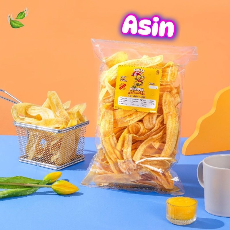 

Keripik Pisang varian rasa asin
