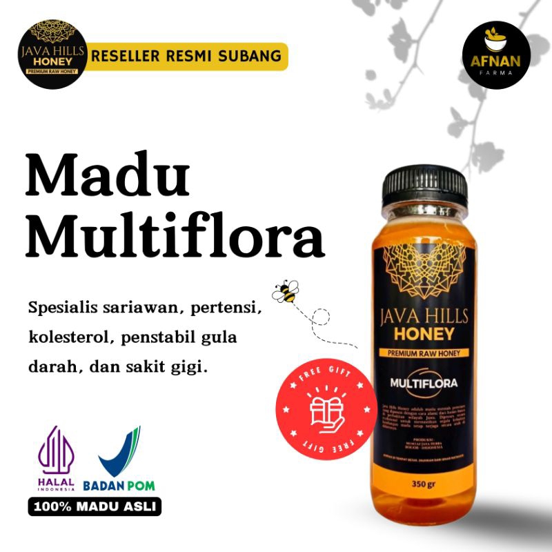 

MADU MULTIFLORA JAVAHILLS HONEY MADU MENTAH MURNI 100% PREMIUM RAW HONEY TANPA PROSES PEMANASAN UNTUK IMUNITAS TUBUH MEMPERCEPAT PENYEMBUHAN LUKA PENGGANTI GULA HARIAN
