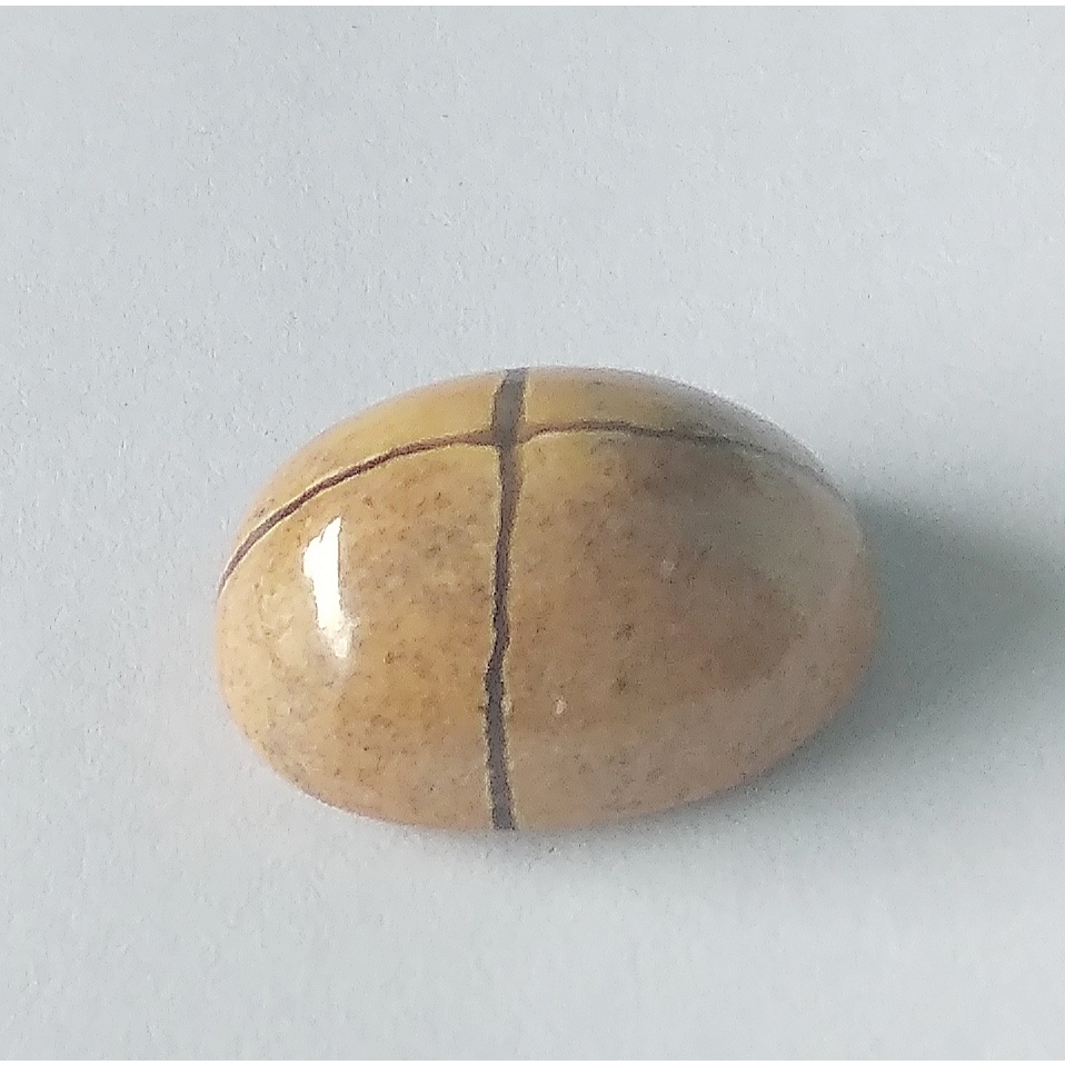 batu akik  tapak jalak coklat elegan