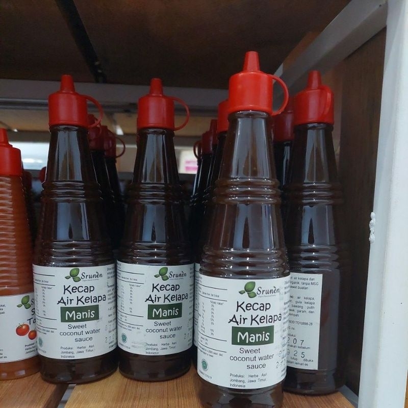 

Kecap Manis Air Kelapa Homemade Organik 320ml Srunen