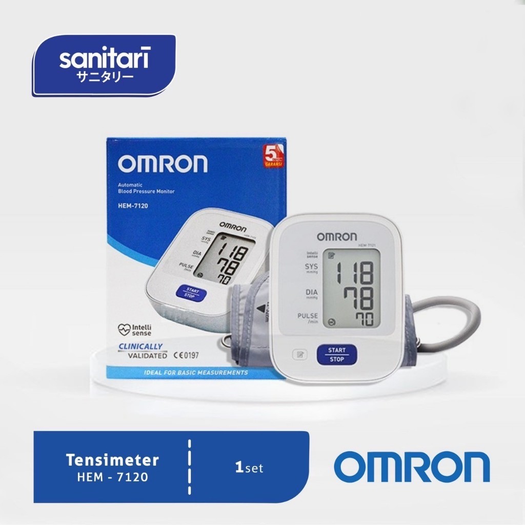 Tensimeter Omron HEM 7120 Tensimeter Omron 7120 Tensi Omron 7120 Tensimeter Digital Omron