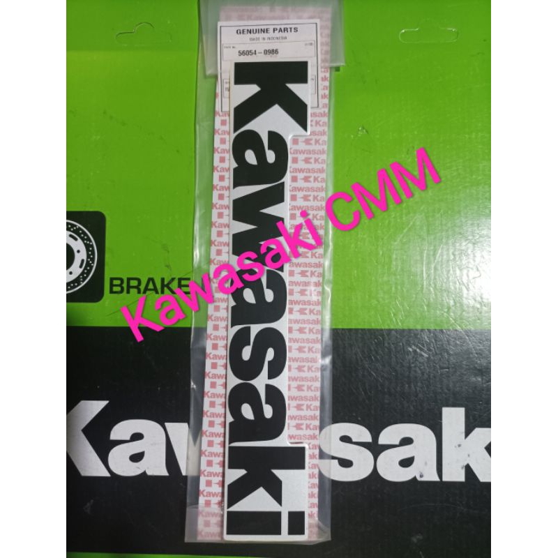 Stiker stripping kawasaki Ninja RR old. Original kawasaki.