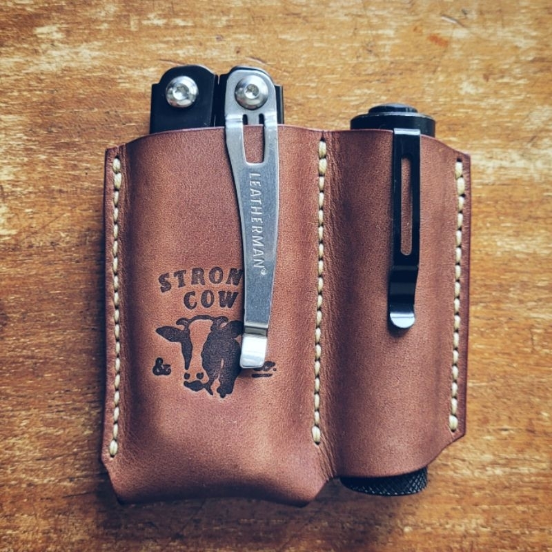 Pocket Caddy Double Slot for Leathernan Wingman / Rev / Lumintop / Olight