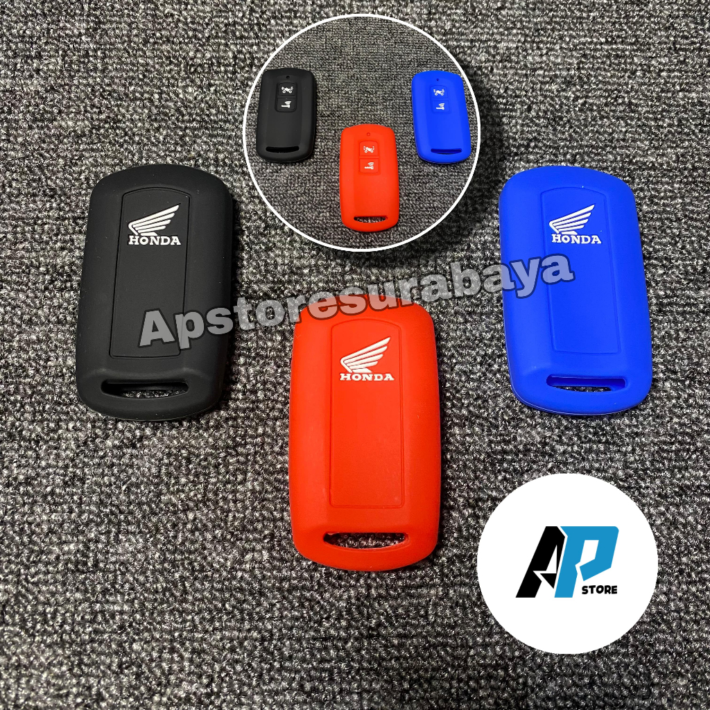 Silikon Kunci Remote Scoopy 2021-2022 Cover Remot Vario 150 Keyless Sarung Remote Scoopy