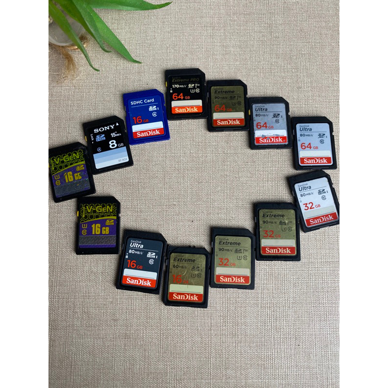 MEMORI SD Card Second 8GB 16GB 32GB 64GB 128GB