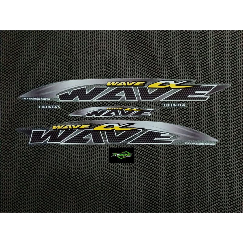 STRIPING STICKER TRANSPARAN SUPRA FIT NEW CUSTOM MOTIF VIETNAM