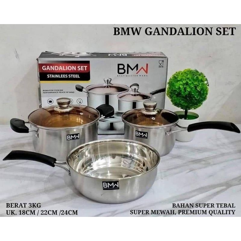 panci set BMW gandalion