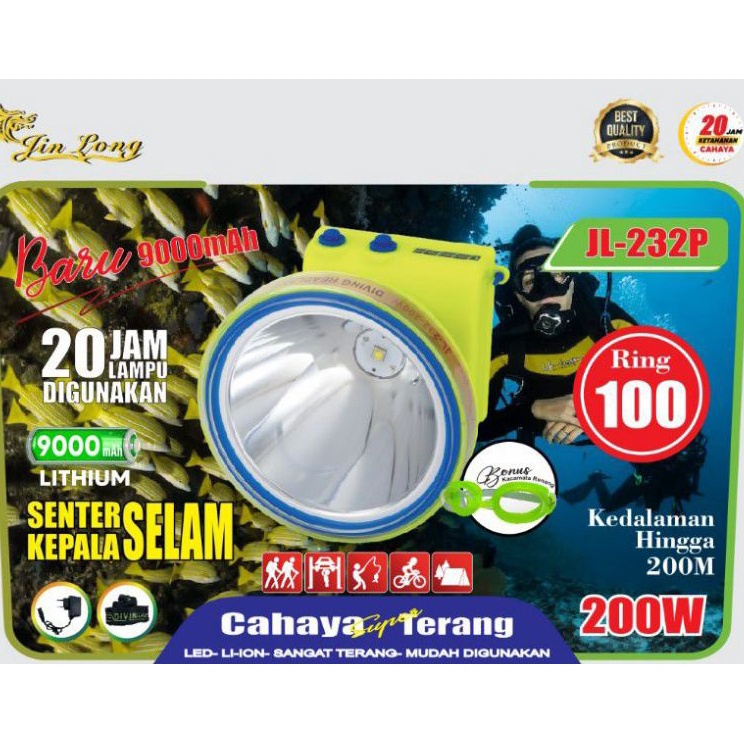 Borong Promo  SENTER KEPALA SELAM JL232