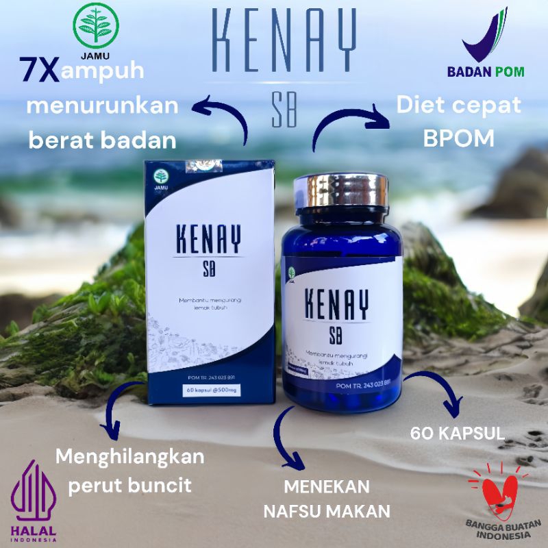 OBAT DIET AMPUH BPOM - Kenay Sb Slimming beauty