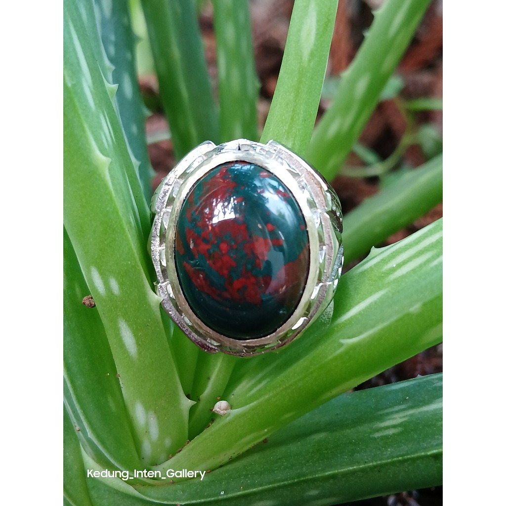 Cincin Pria Batu Akik Nogosui | Cincin Batu Natural | Akik Nusantara | Batu akik Indonesia