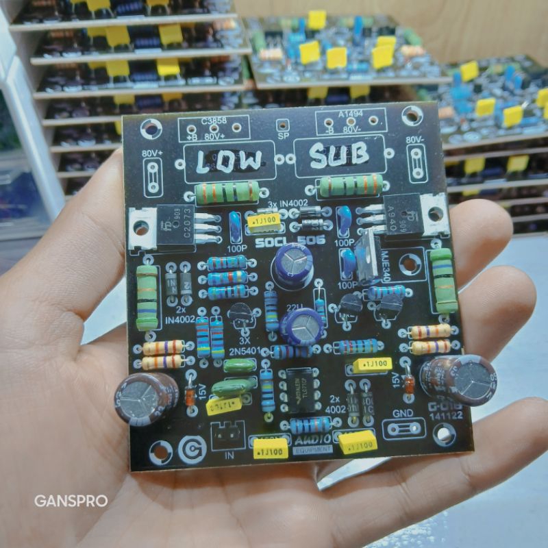 driver socl modif low-sub / mid-high - midlle / kit driver socl / kit driver power