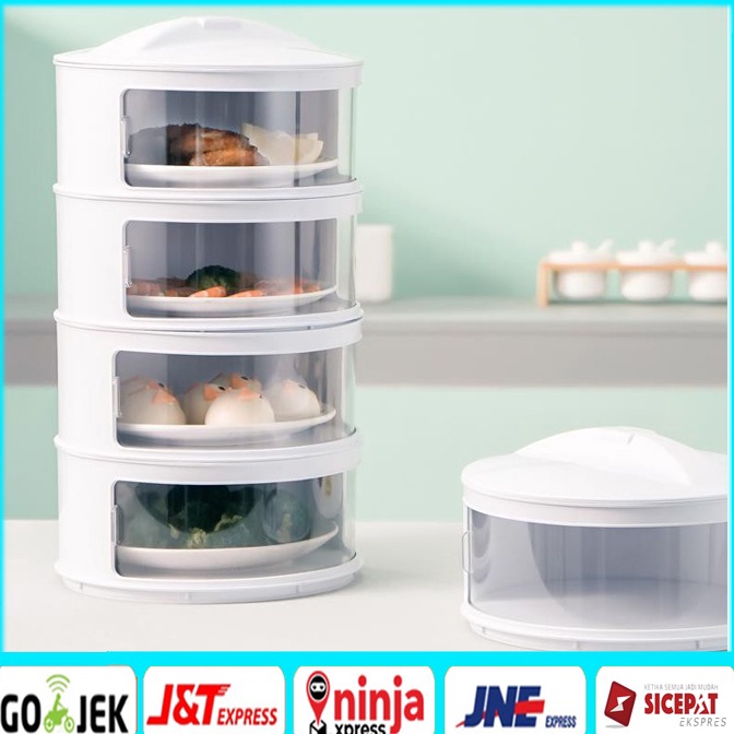 Belanja Mantap TUDUNG SAJI 4 SUSUN  FOOD COVER  PENUTUP MAKANAN INSULASI TAHAN PANAS  TUDUNG SAJI SU