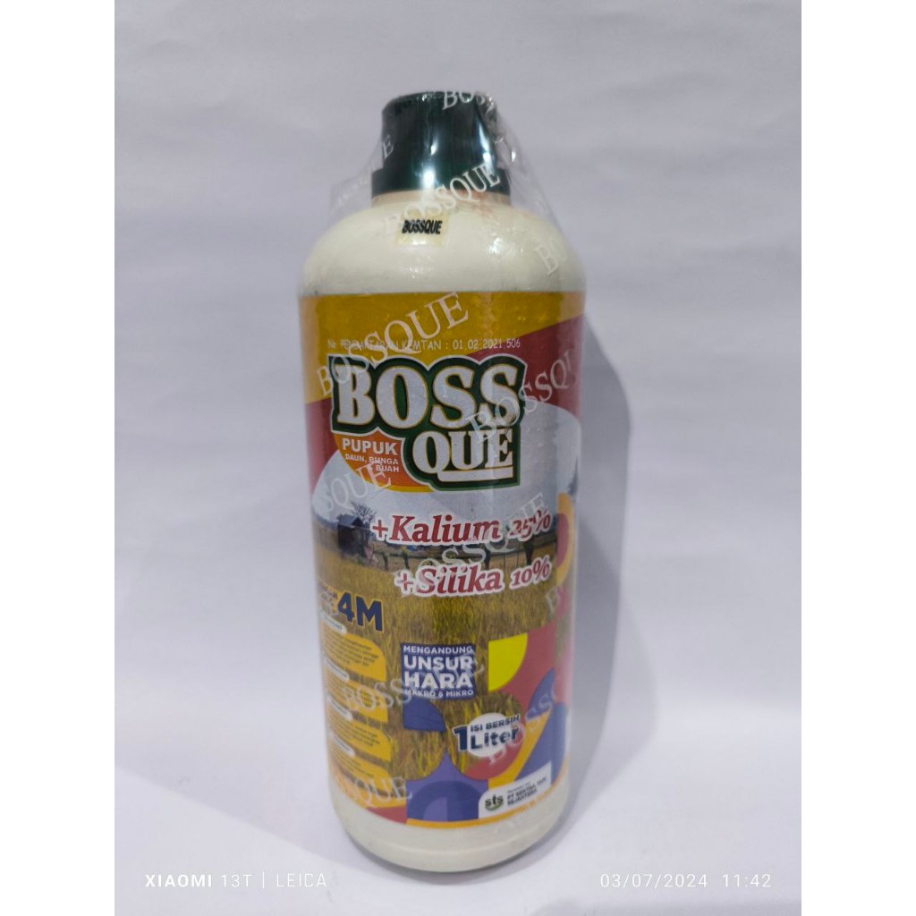 Pupuk Kalium + Silika Bossque