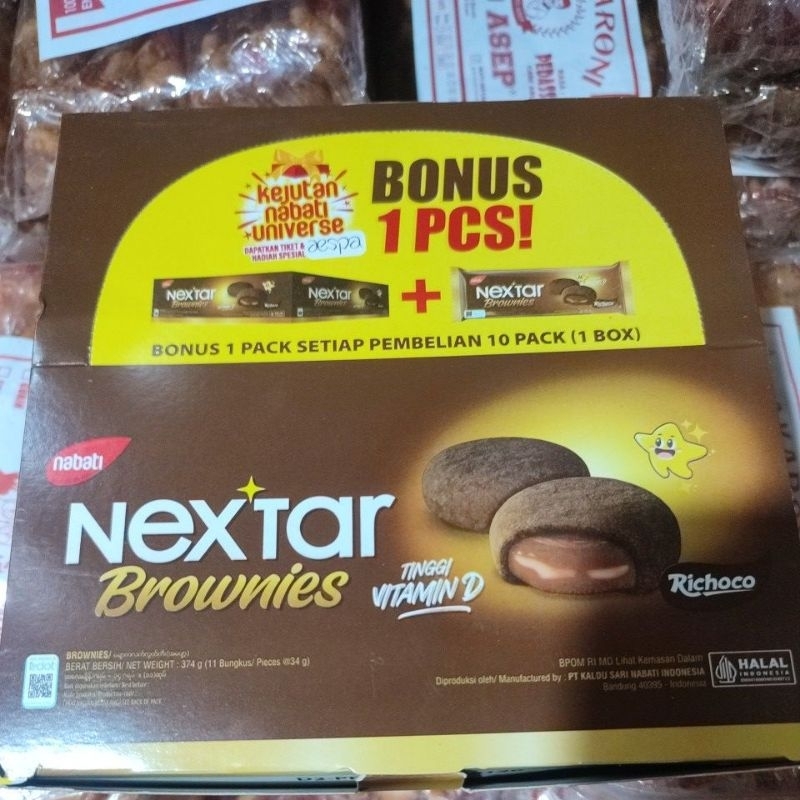 

Nextar Brownies 1 Box Isi 11pcs