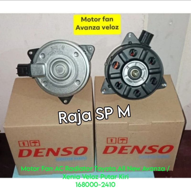 Motor Fan AC dinamo kipas Radiator Toyota All New Avanza / Xenia Veloz Putar Kiri