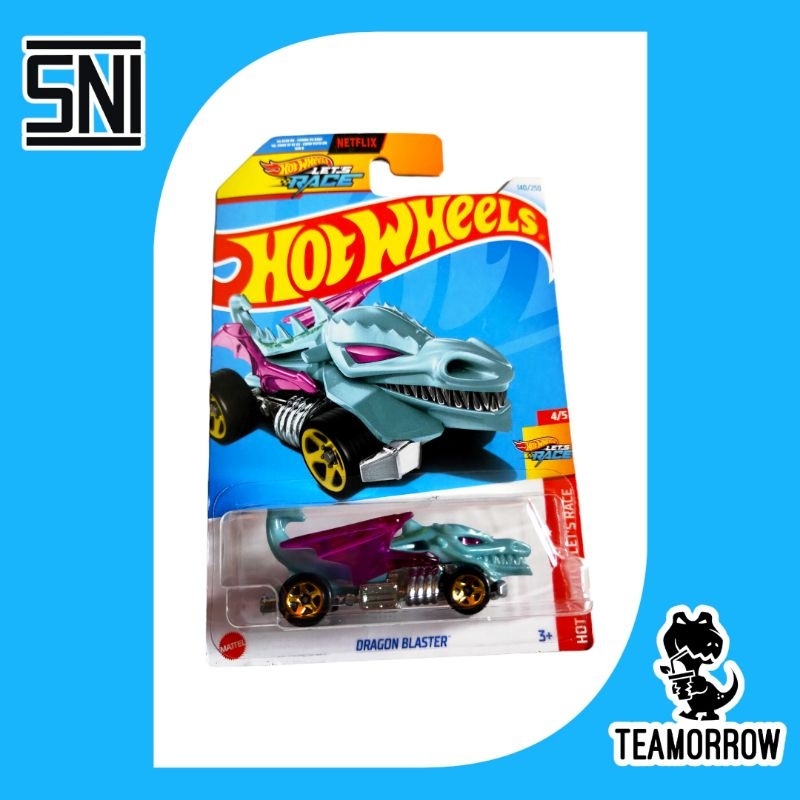 (140) HOT WHEELS DRAGON BLASTER