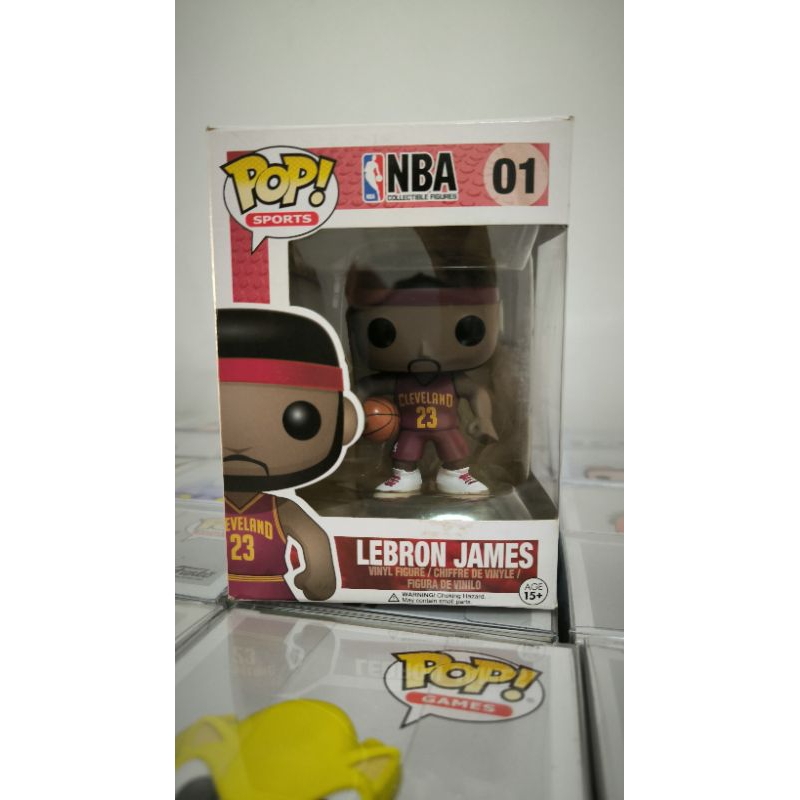 Funko POP Sports Basketball NBA Cleveland Cavaliers - Lebron James #01