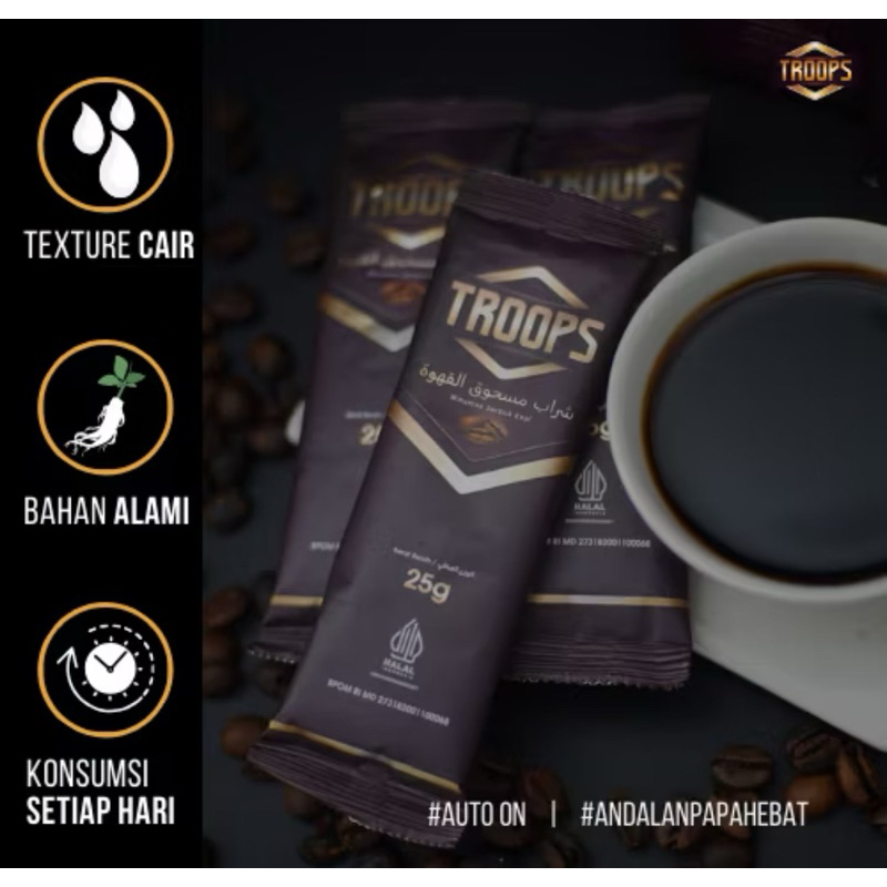 

KOPI TROOPS 1 Saset