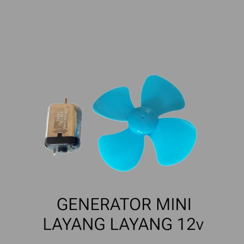 Generator mini layang layang 12v