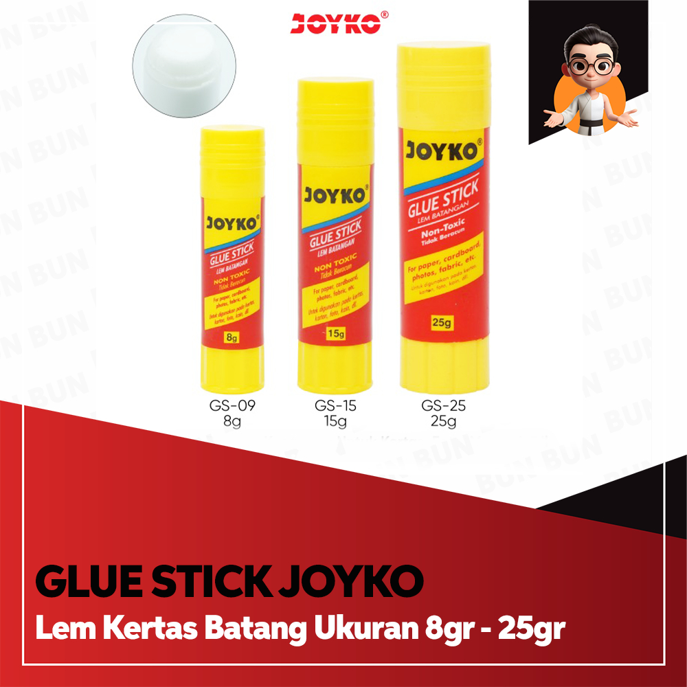 

Glue Stick Lem Kertas Batang Joyko GS-09 ~ 15