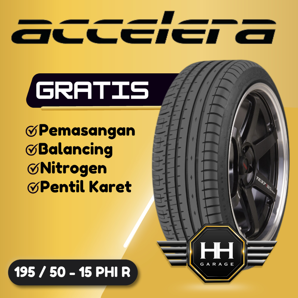 BAN ACCELERA 195 50 15 PHI R