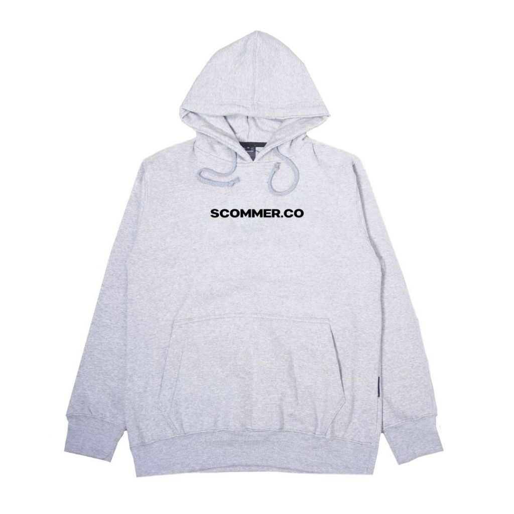 Scommer Hoodie Floking Misty Grey - Gramasi 300