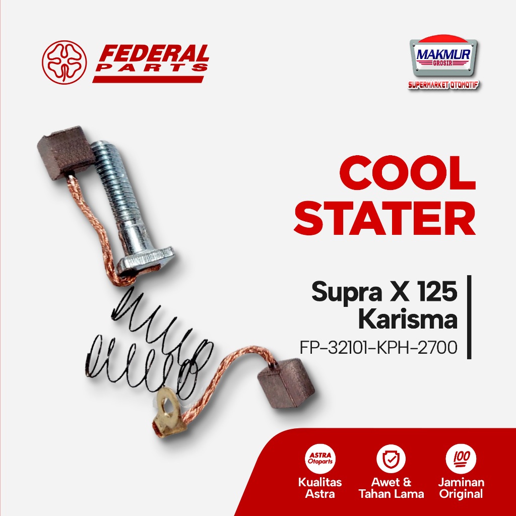 COOL STARTER Arang Starter Supra X 125/Karisma Original