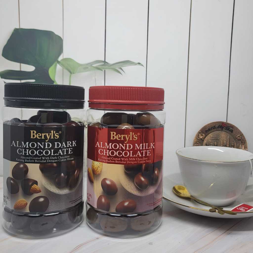 

Beryl's Almond dark chocolate | Cokelat Beryl's - Milk Choco