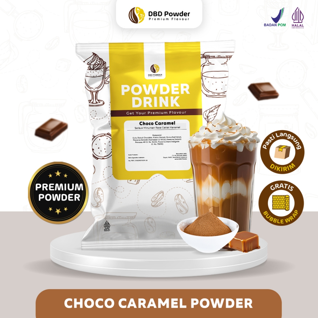 

Bubuk Minuman Cokelat Caramel - Powder Choco Caramel