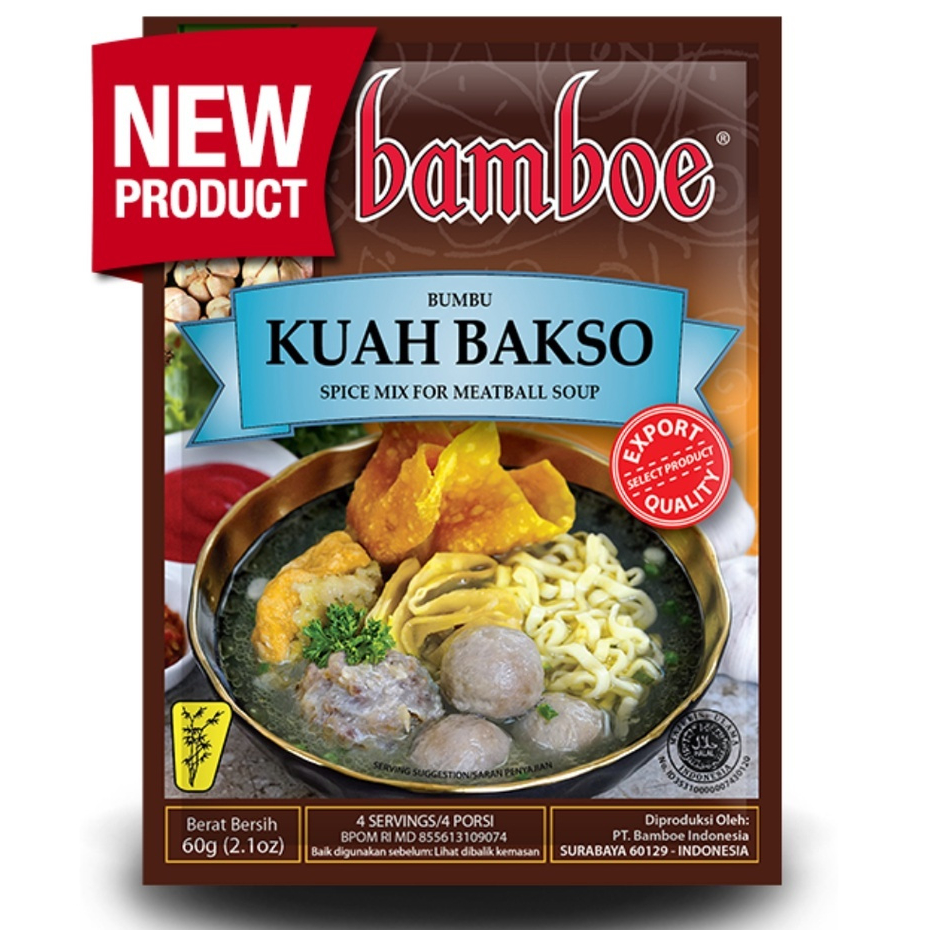 

BAMBOE Bumbu Kuah Baso 60gr - Spice Mix For Meatball Soup