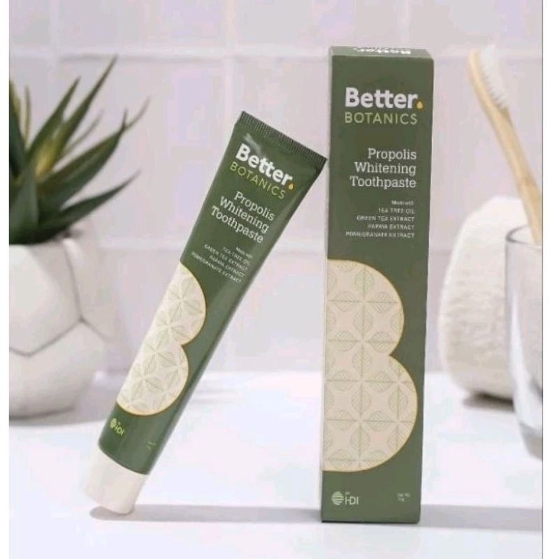 BETTER BOTANICS PROPOLIS WHITENING TOOTHPASTE HDI ORIGINAL