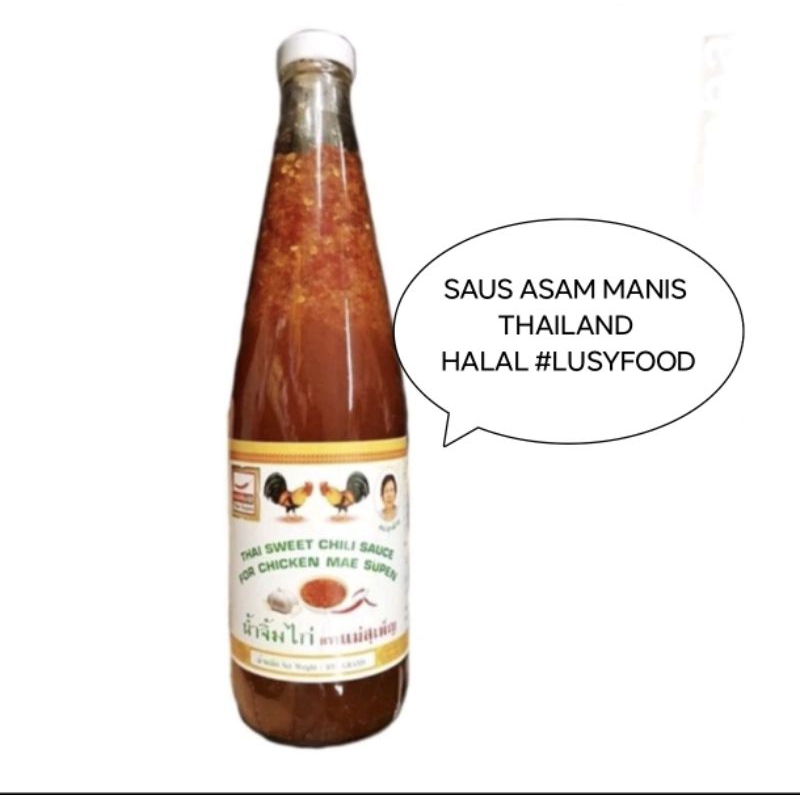 Saus Thailand sweet chili 980gr/Mae supen saus asam manis