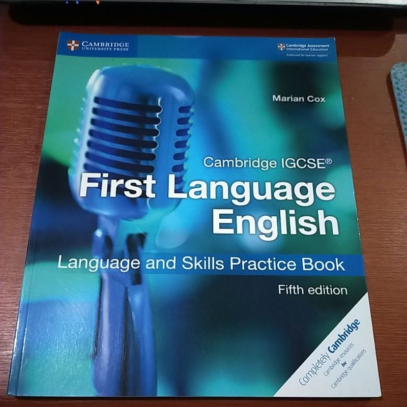 BUKU Cambridge IGCSE First Language English Language and Skills Practice Book fifth edition by Maria